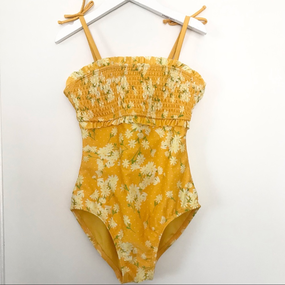 Girls one piece swim suit